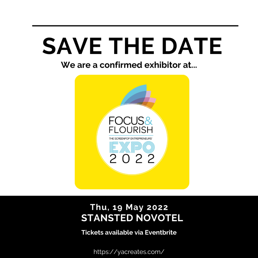 Flourish and Focus expo event graphic